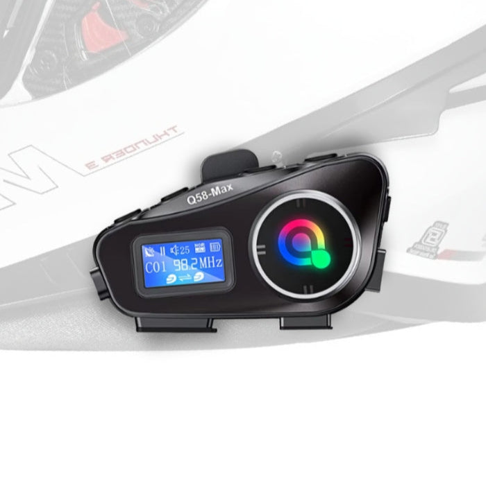 Q58 Max Intercomunicador FM Display Equalizador MicroSD