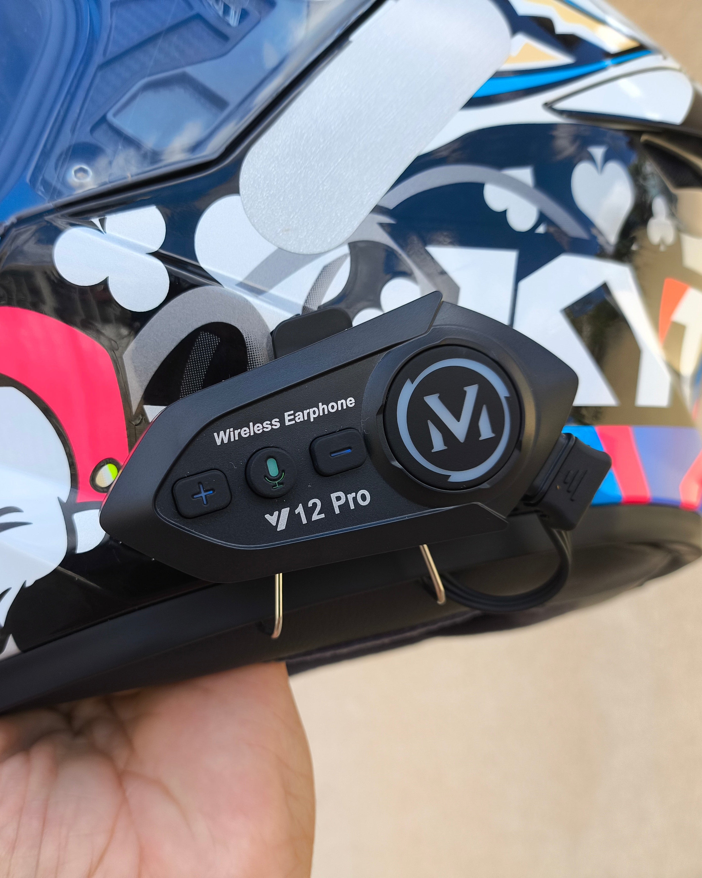 Y12 PRO Music Intercomunicador Bluetooth 5.4 Mixing