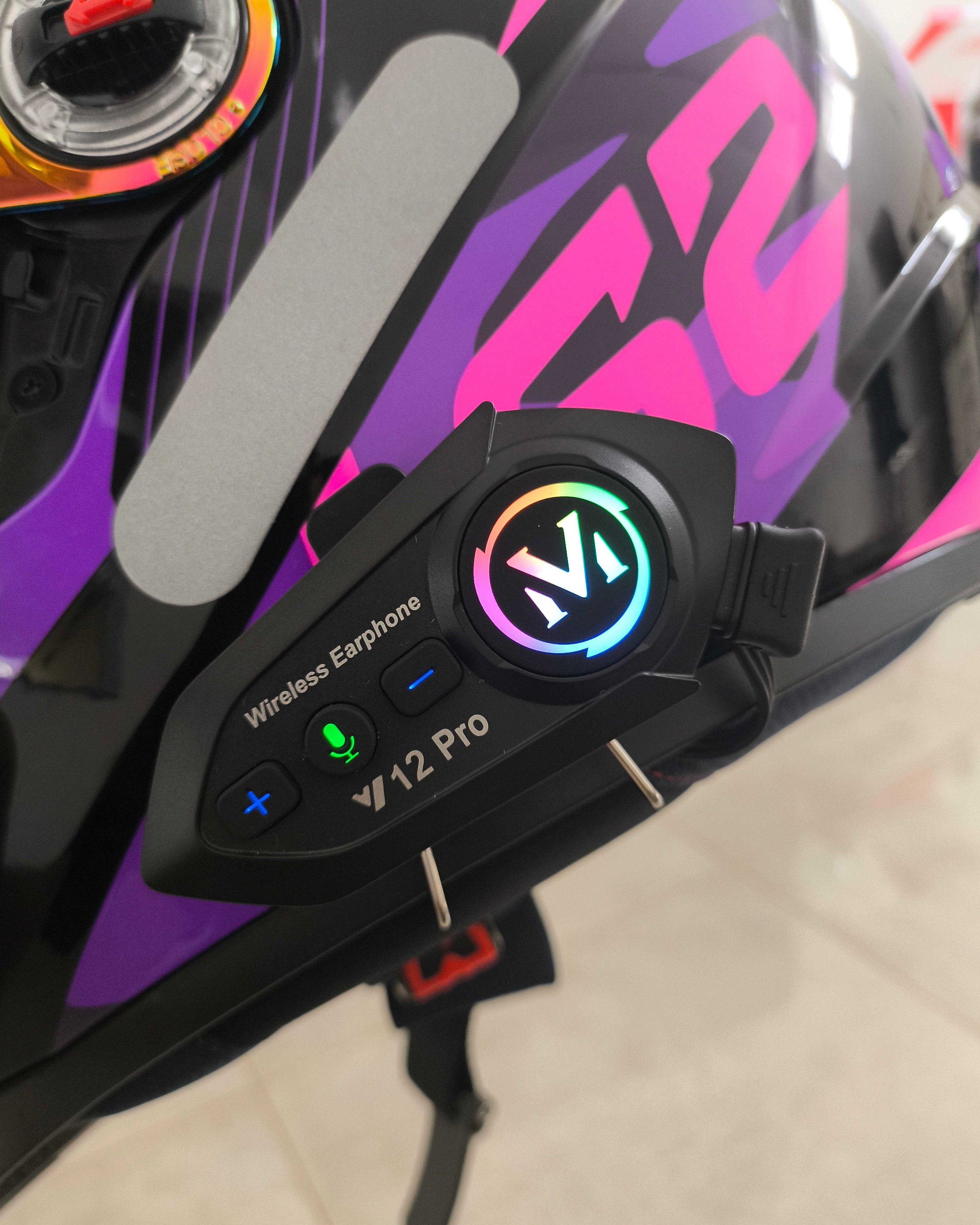 Y12 PRO Music Intercomunicador Bluetooth 5.4 Mixing