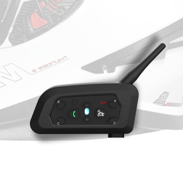 Mobasync V6 PLUS Intercomunicador 6 conexões CVC IP67